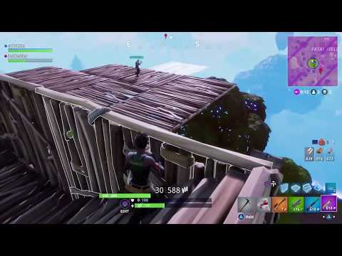 BIGGEST SKY BASE I EVER MADE - Fortnite WIN