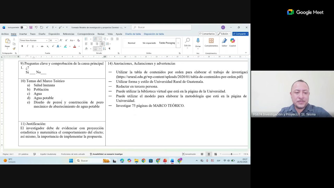 Semana 3. Plan Sábado. Modelo de investigación y proyectos: Dominó
