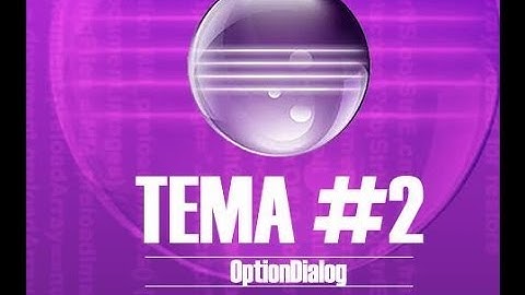 Java Starter - OPtionDialog - JOptionPane