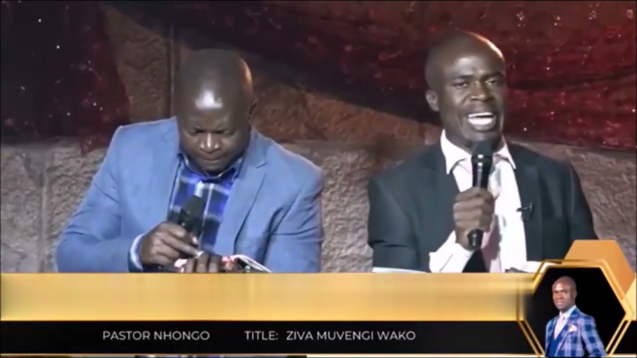 Pastor T  Nhongo II Ziva Muvengi Wako II Advent World Media