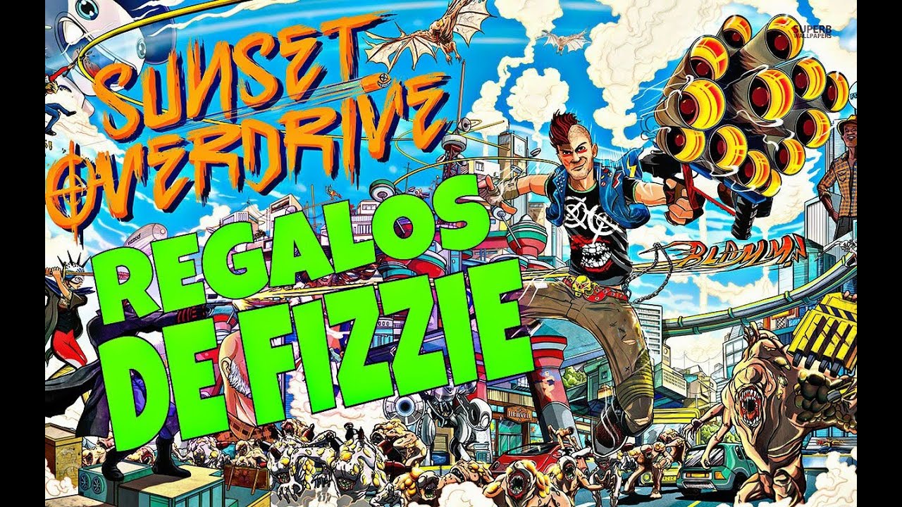 Sunset Overdrive Fizzie y sus regalos