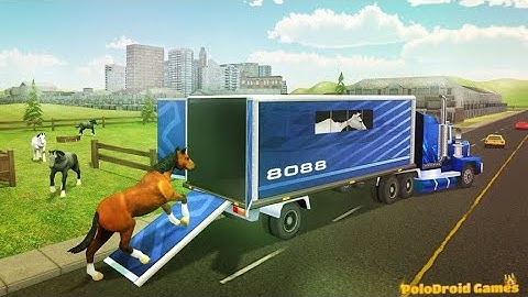 Horse Transport Truck Driver Simulator Walkthrough Part 1 - Android iOS Gameplay [HD]