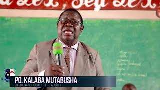 le souhait du PO. Gabriell Kalaba Mutabusha sur le DEA-UNILU