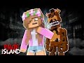 NIGHTMARE FREDBEAR ATTACKS ON THE ISLAND Minecraft FNAF Island | Five Nights At Freddy w/LittleKelly