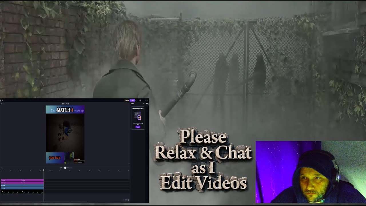 LIVE TTS Silent Hill Ambience Video Editor