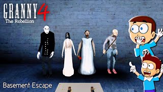 Granny 4 The Rebellion : Basement Escape | Shiva and Kanzo Gameplay screenshot 5