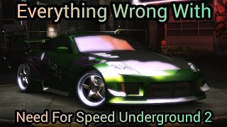 Everything Wrong With Need For Speed Underground 2 in the average video length of a clickbait Utuber