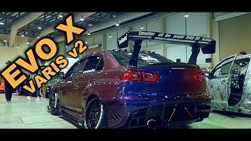 EVO X VARIS II Stance @ Borneo Kustom Show 2019