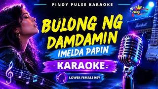 BULONG NG DAMDAMIN - Imelda Papin | Blues Rock Karaoke (Lower Female Key)