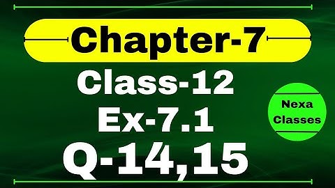 Class 12 Ex 7.1 Q14, 15 Math | Chapter7 Class12 Math | Integration | Ex 7.1 Q14, 15 Class 12 Math