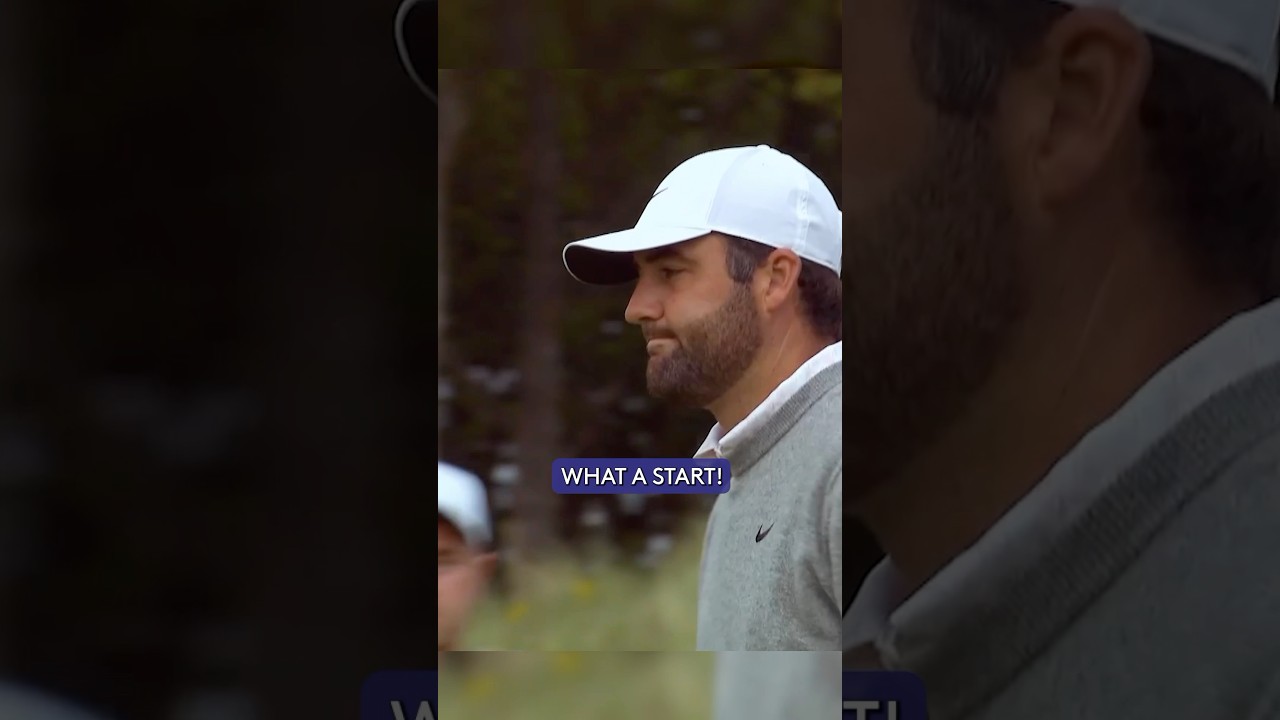 Imagine THIS on your first hole 🤩