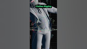 Clothes Rigging — clean, fast, animator-friendly 🎯 #3Drig #Maya #ClothRig #mayarig #3danimation