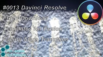 #0013 Davinci Resolve My FREE Templates for Fusion Falling Transition