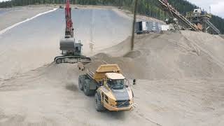 Eagle Gold Mine Construction Heap Leach Facility