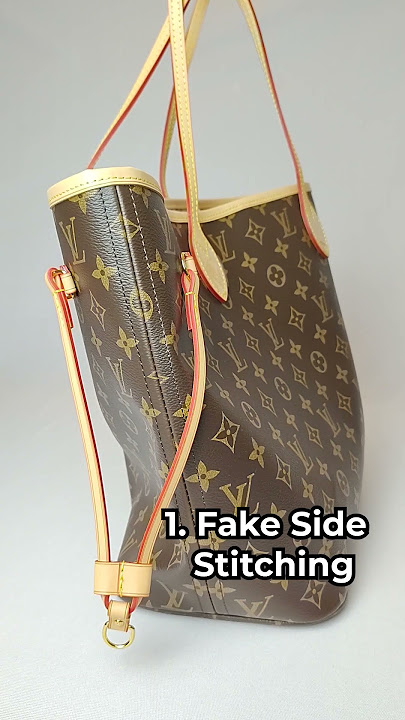 Louis Vuitton Neverfull MM Fake vs Authentic. Jak rozpoznać podróbkę 