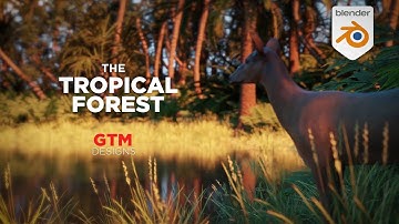 Tropical Forest- Cinematic Short Film in Blender