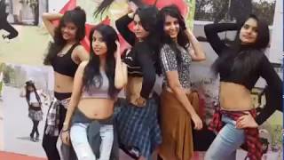 Hot girls on cheers Badi hai mast dance!!