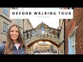 Oxford walking tour  oxford university colleges  christ church  covered market  radcliffe camera