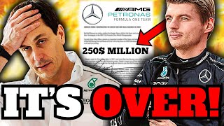 Max Verstappen Reveals Shocking Decision On Toto Wolff's Mercedes Offer! | F1 Bombshell News