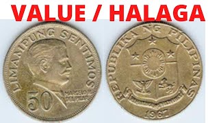 Buying Ako Pilipino Series Coins - 1 Centavo, 5 Sentimos & 50 Centavos