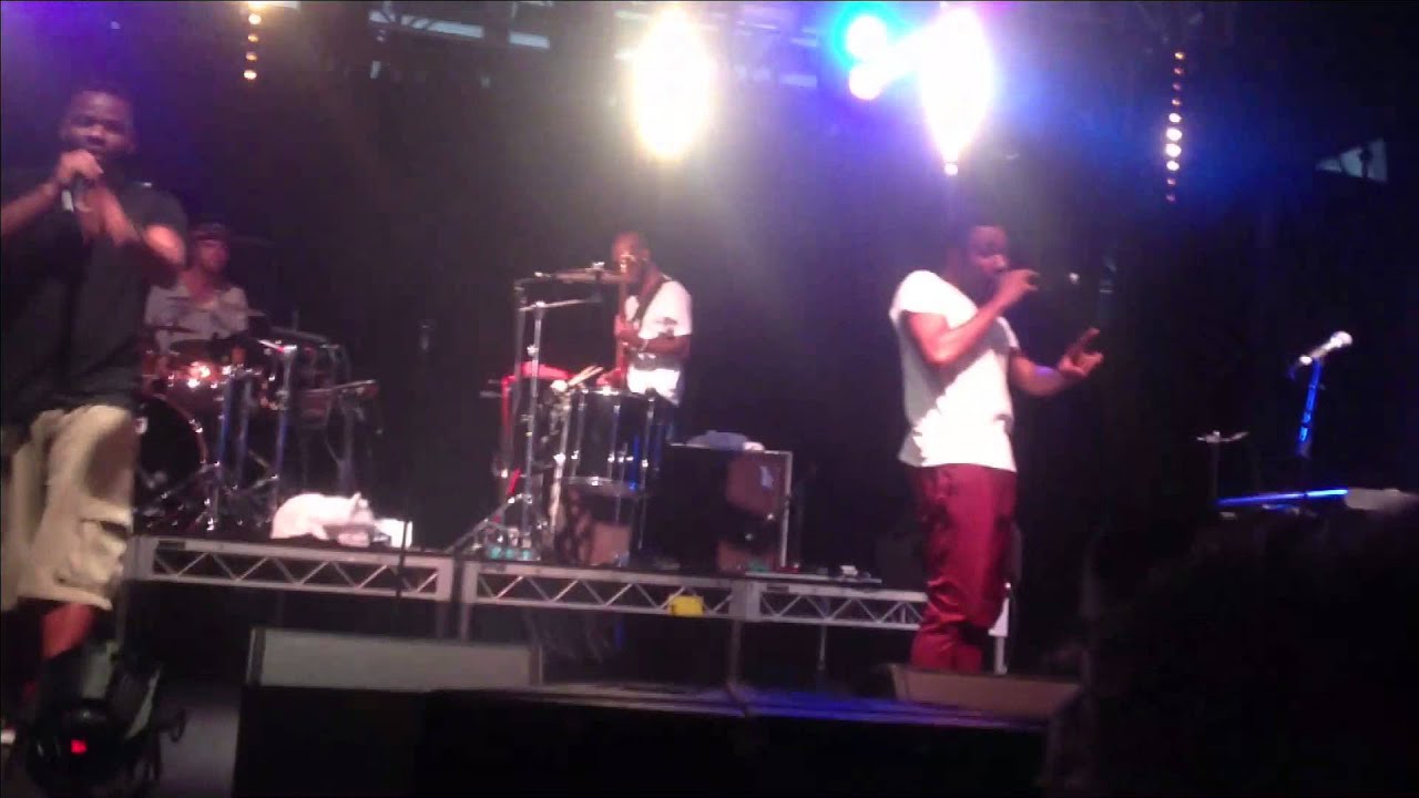 Childish Gambino Freestyle at Adelaide Big Day Out 2013