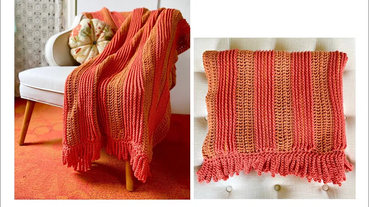 Learn the Modern Crochet Technique for Spicy Stripes!