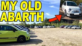FIXING MY BROKEN ABARTH AT A MEET!