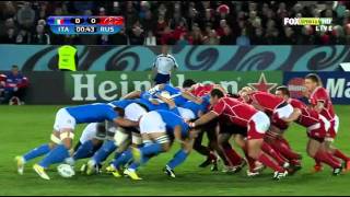 Rugby union Italy v Russia at Nelson, New Zealand part 1