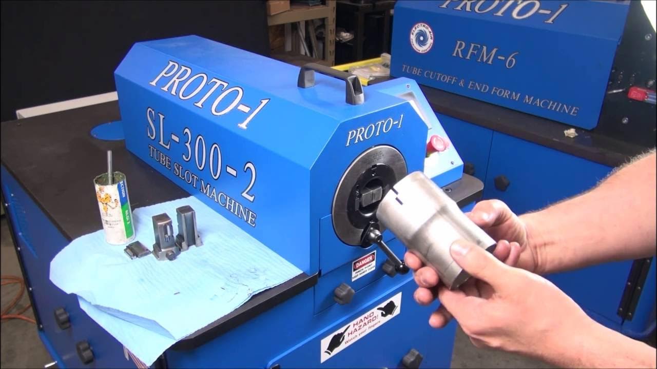 Torca Slot SL300 Tube Slotting Machine YouTube