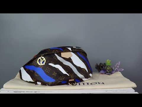 Louis Vuitton LVXLOL Bumbag Monogram Blue/Silver