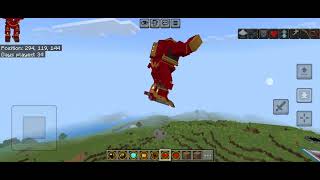 NEW IRON MAN ADDON.MCPE  IN MINECRAFT PE#POCKET EDITION #BEDROCK# Views subscribe  please to more v  screenshot 2
