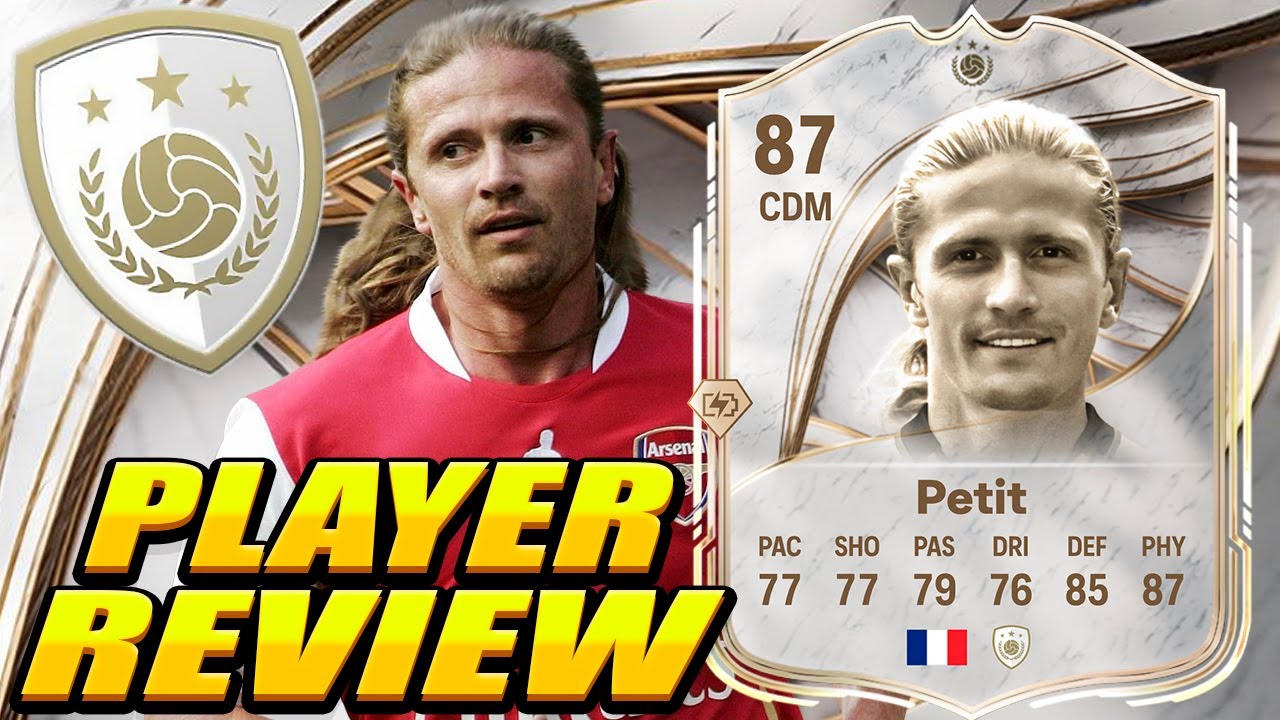 87 Petit Player Review! Icon Petit Review! Icon 87 Emmanuel Petit Review - EA FC 26 Ultimate Team