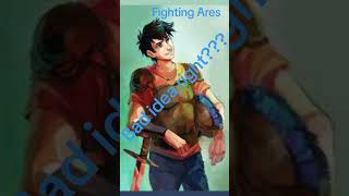 Fighting Ares, it’s a bad idea right??? 🌊😎🚽 #pjo #percyjackson #ares #cool