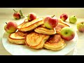 ЯБЛОЧНЫЕ ОЛАДЬИ НА МОЛОКЕ// APPLE PANCAKES recipe