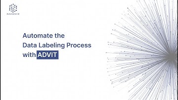 Automate the data labeling process with ADVIT!