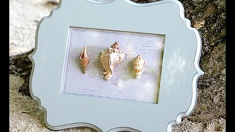 How to Make Shell Wall Art | Easy Craft Tutorial