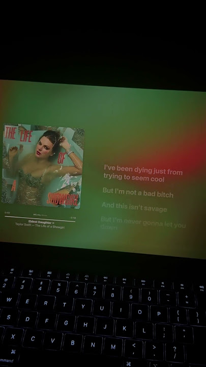 Taylor Swift - Eldest Daughter {lyrics video} #taylorswift