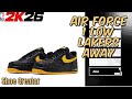 How To MAKE Nike Air Force 1 Low Kobe Bryant "Lakers Away" In NBA 2K26 - Shoe Creator
