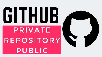 How To Make Private GitHub Repository Public