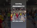 Boxing School and Technique with Coach Mike: Learning Ducks!!! #shorts