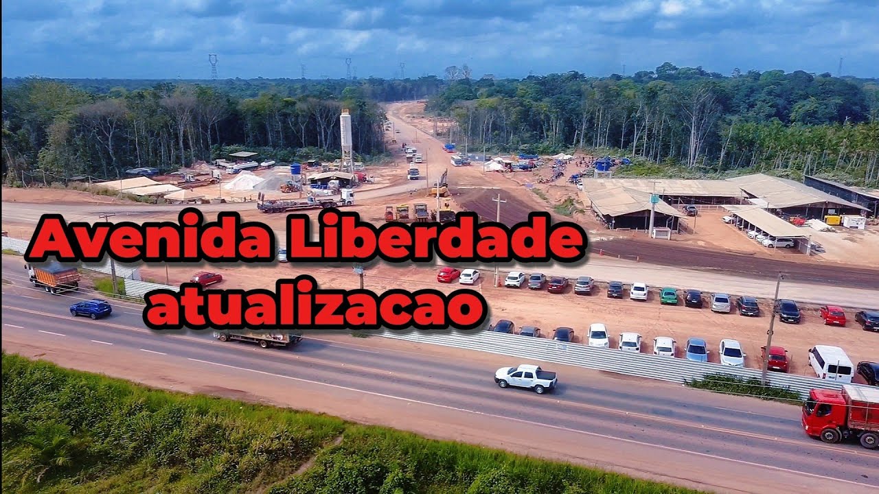 Avenida Liberdade: atualização pela entrada da Alça Viária. #cop30 #djineo #amazônia 