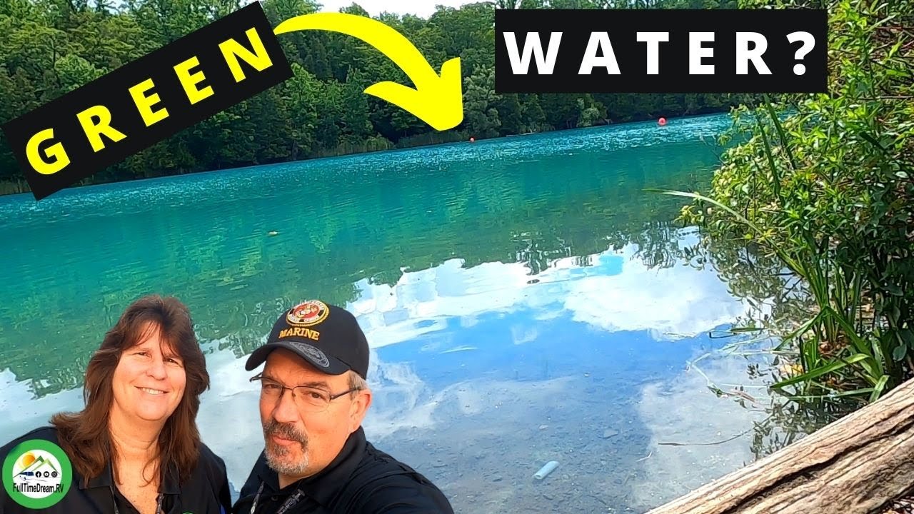 GREEN LAKES STATE PARK CAMPGROUND TOUR / BEST NY STATE PARKS /  FULL TIME DREAM