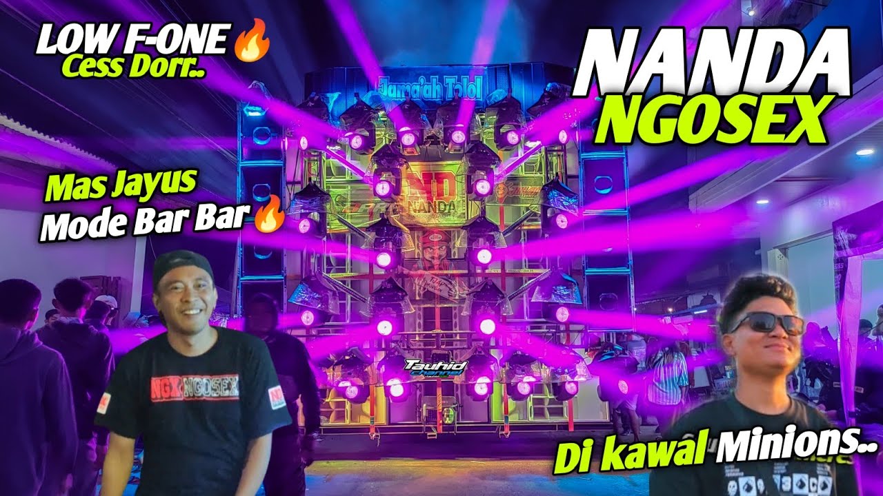 BASS BUSI NANDA NGOSEX🔥 LOWNYA GAK ADA TANDING KARNAVAL KASIN MAS JAYUS & DIKA MINIONS‼️