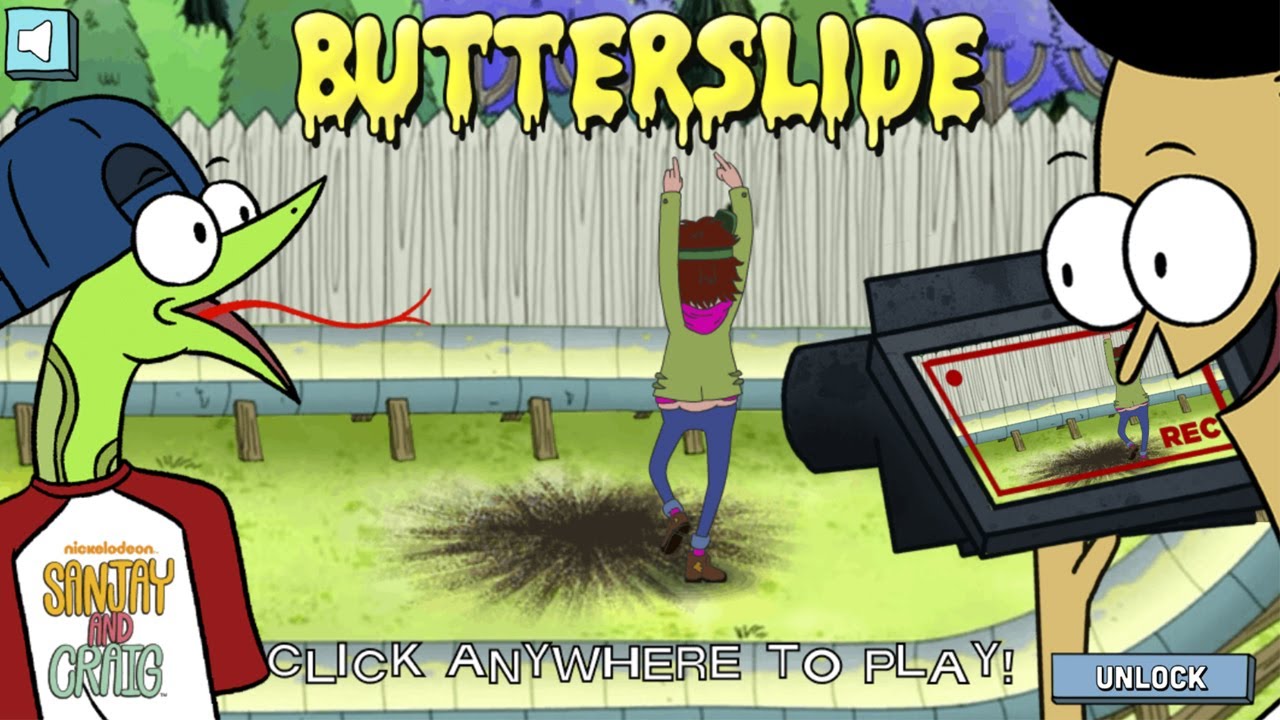 Sanjay & Craig: Butterslide [Nickelodeon Games]