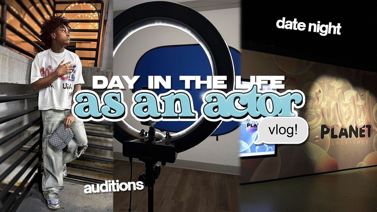 DAY IN MY LIFE AS AN ACTOR: auditions, date night, & more!!! - YouTube