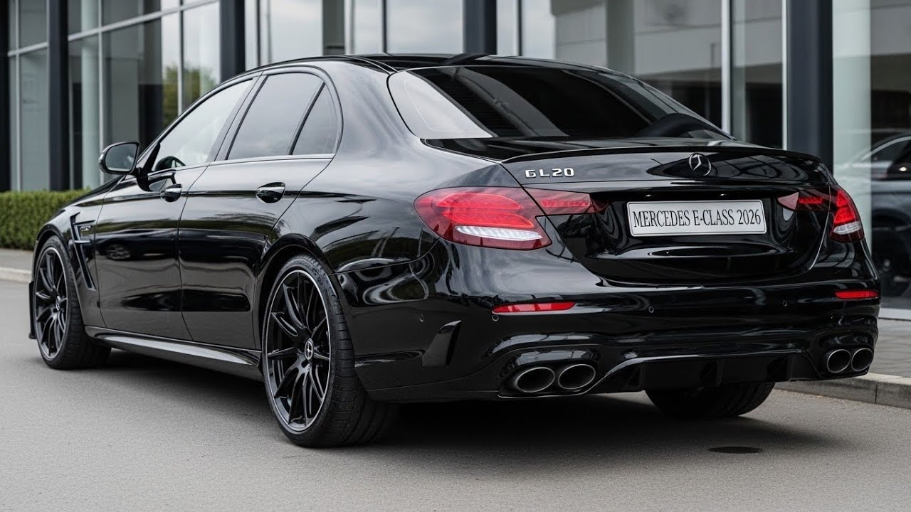 Mercedes-Benz E-Class 2026 – Представлен роскошный седан высшего класса! 🔥🚗