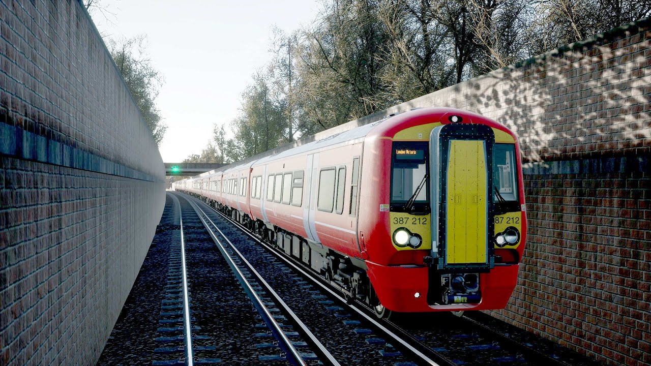 TSW3 Brighton Main Line 1U57 Gatwick Airport To London Victoria tsw3-brighton-main-line-1u57-gatwick-airport-to-london-victoria