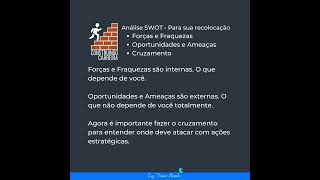 ANÁLISE SWOT PARA SUA RECOLOCAÇÃO PROFISSIONAL