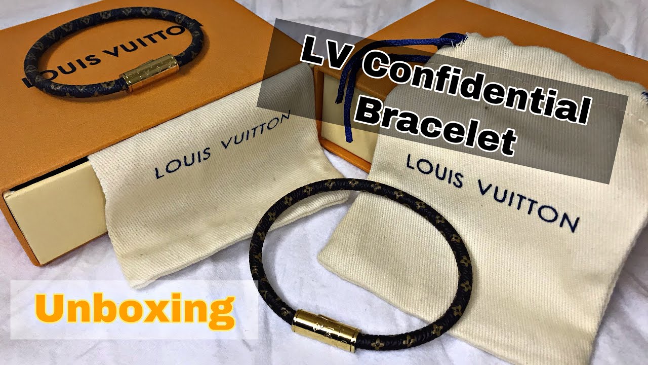 Louis Vuitton LV Confidential Bracelet Unboxing 