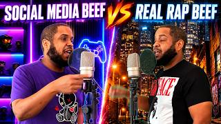 When Rap Beef Goes Online vs REAL Life